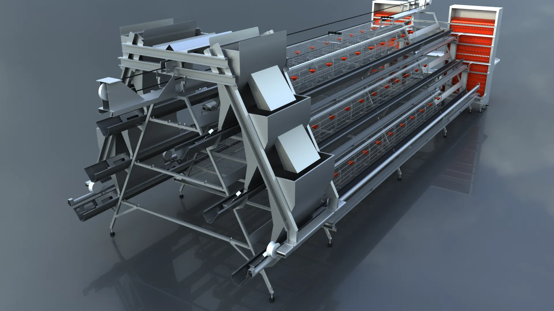 Type A layer cage